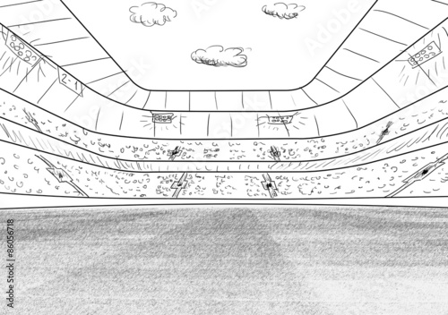 soccer stadium