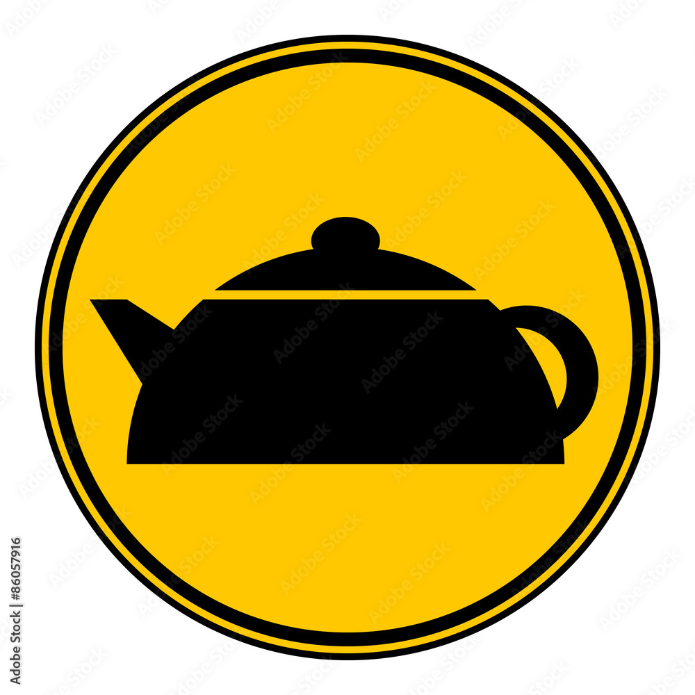 Kettle button. Kettle button.