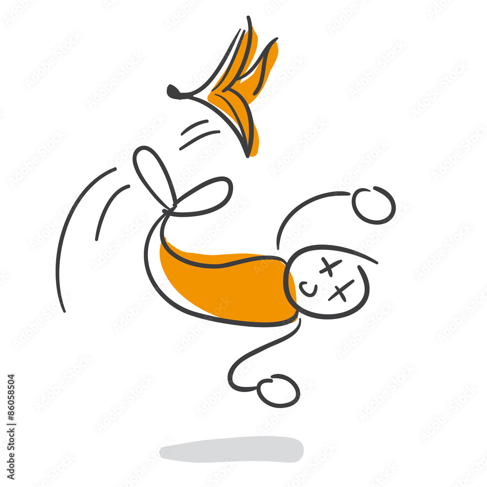 Strichmännchen Serie Pumpy / Ausrutscher Strichmännchen Serie Pumpy / Ausrutscher