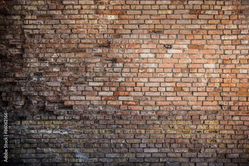 Fototapeta samoprzylepna tło z czerwonej cegły ściany