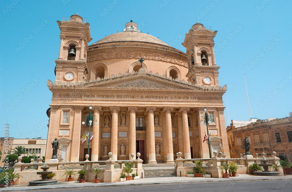 Malta - Rotunda of Mosta (Rotunda of St Marija Assunta)