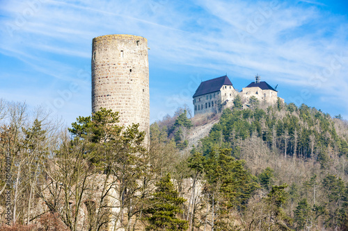 castles Zebrak and Tocnik, Czech Republic photo