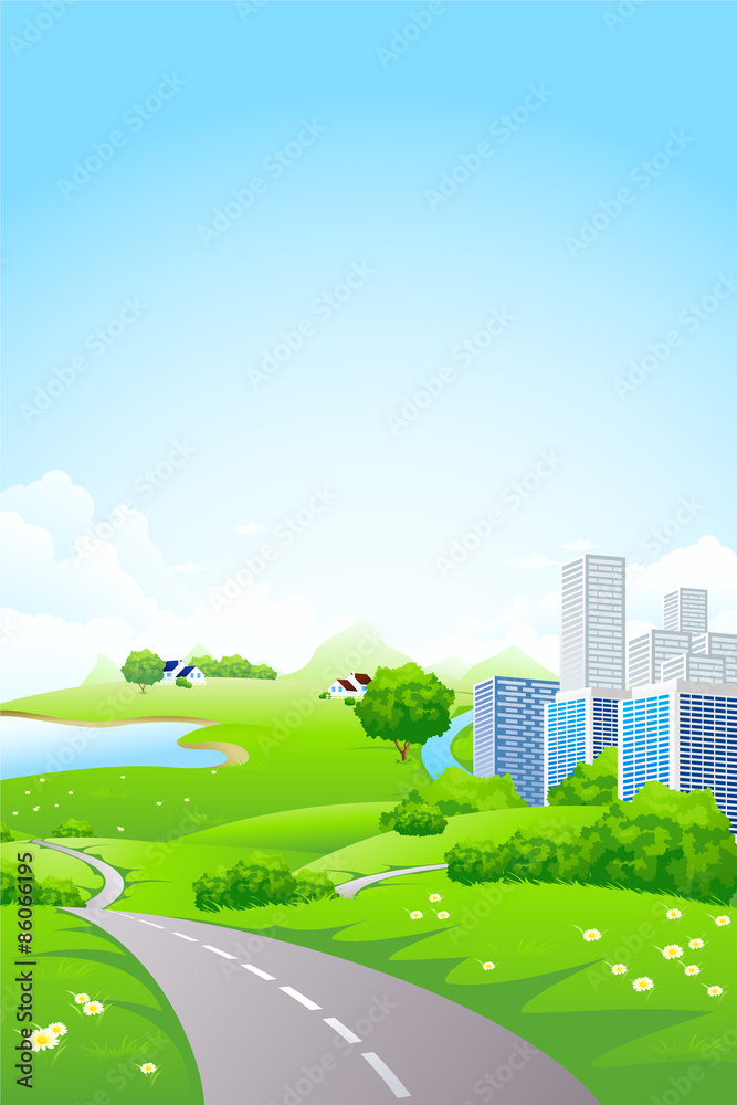 Green City Landscape