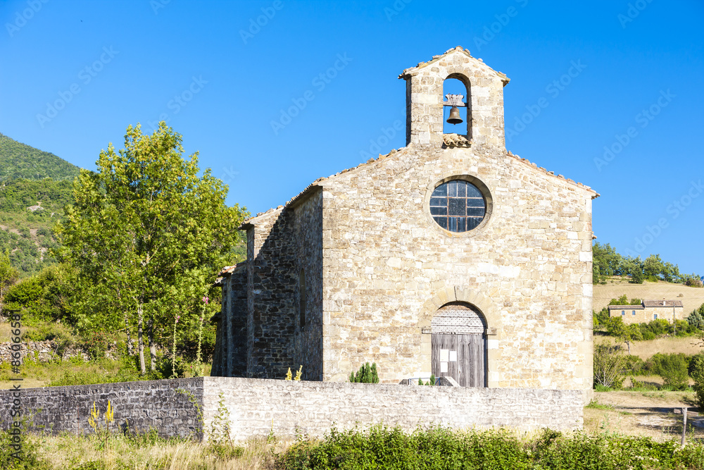 Chapel St. Jean de Crupies, Rhone-Alpes, France