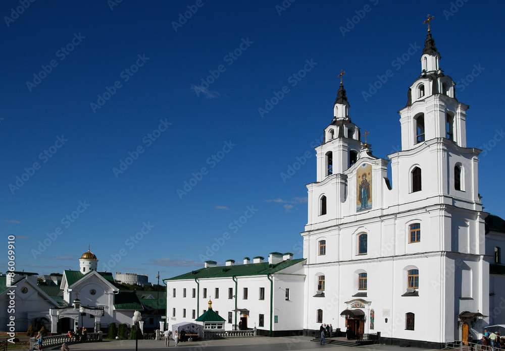 The Cathedral Of Holy Spirit In Minsk. Belarus.