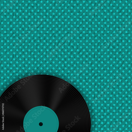 Abstract Music Background Vector Illustration for Your Design