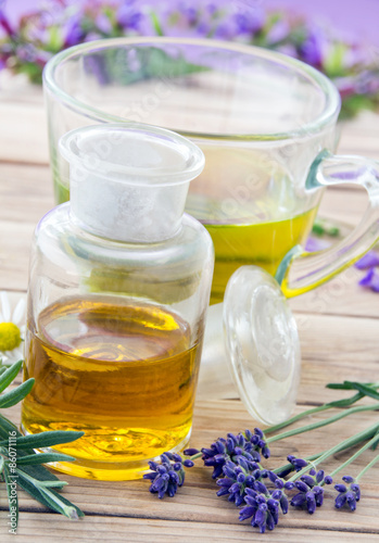 Lavendel - Öl und Tee