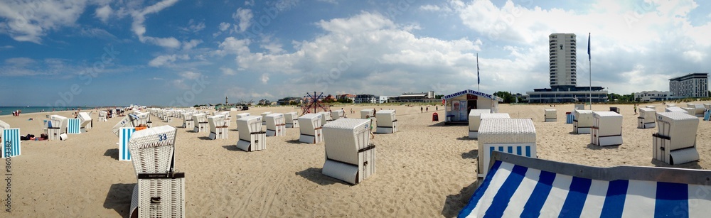Fototapeta premium Strand_Warnemünde_Ostsee