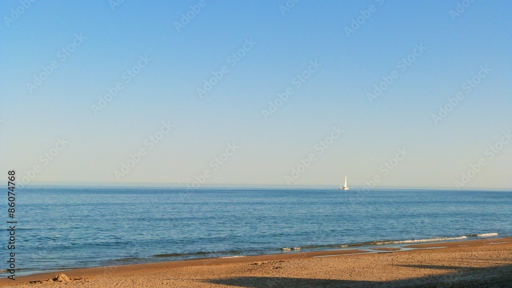 Fototapeta premium Méditerranée du soir, espoir
