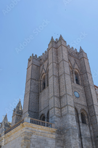 Avila cathedral tower