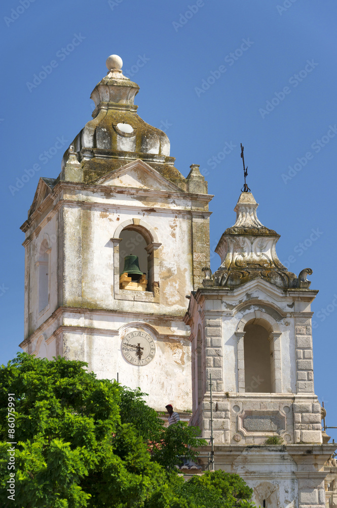 Cathedral in Lagos, Portugal, Europe