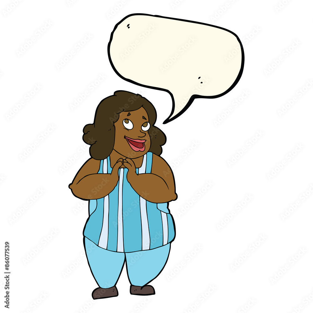 cartoon happy cook with speech bubble cartoon happy cook with speech bubble