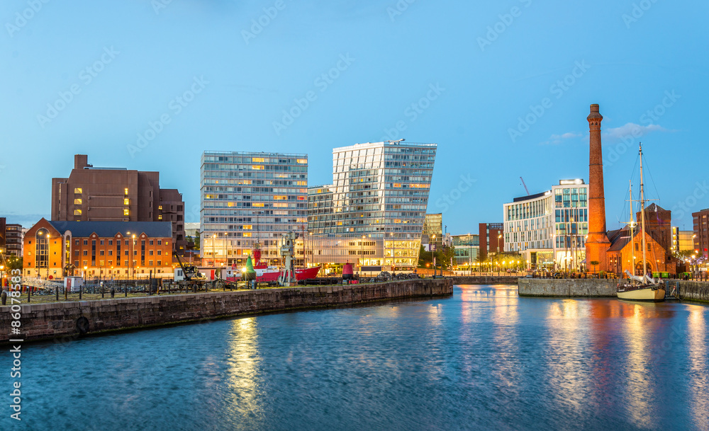 Canning Dock, the Port of Liverpool - England Canning Dock, the Port of Liverpool - England