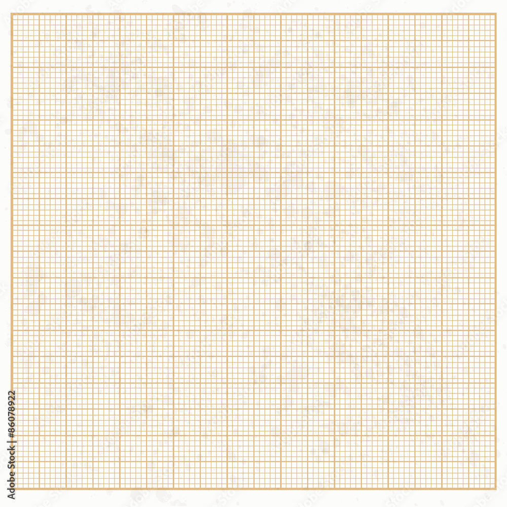 Graph paper white grunge with orange cells Graph paper white grunge with orange cells