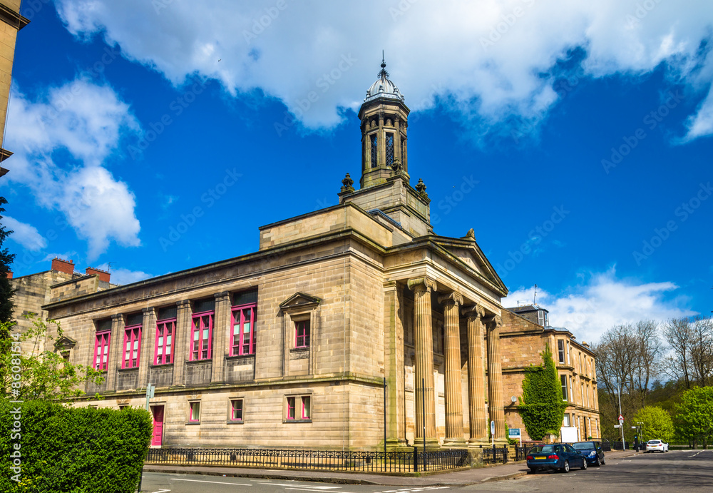 Former Kelvingrove Church in Glasgow, Scotland
