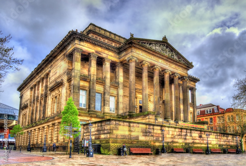 Harris Museum and Art Gallery in Preston - England photo