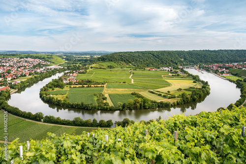 Neckarschleife bei Mundelsheim © Manuel Schönfeld