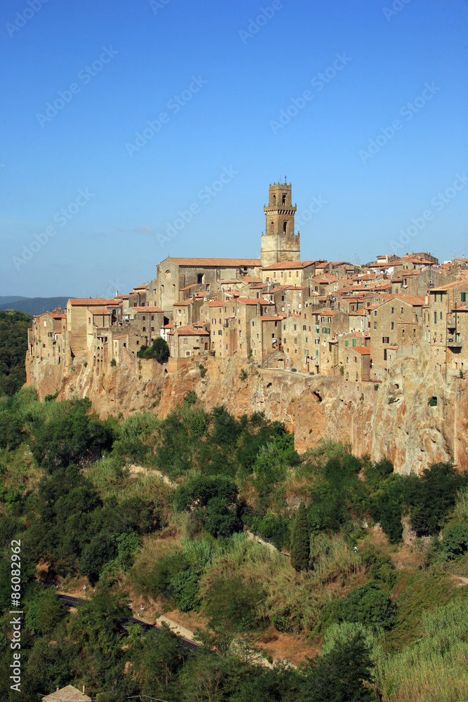Toscana,provincia di Grosseto,Pitigliano.