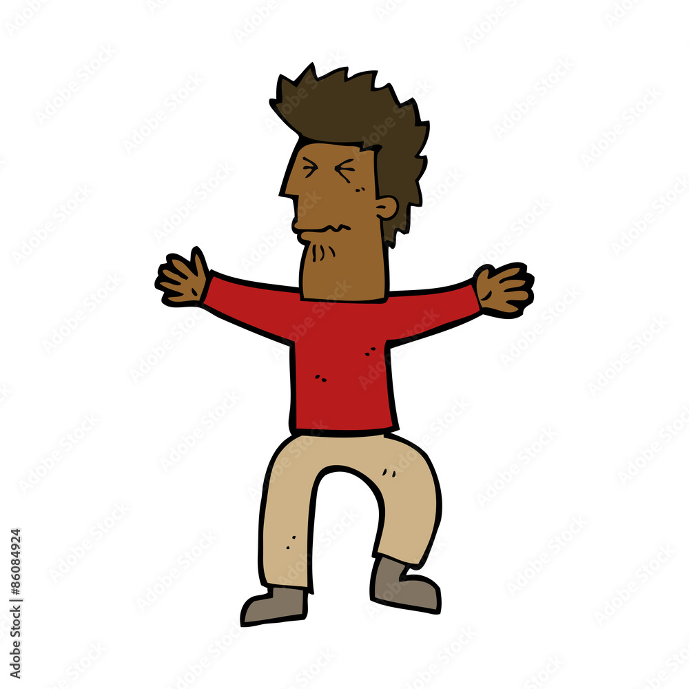 cartoon stressed out man cartoon stressed out man