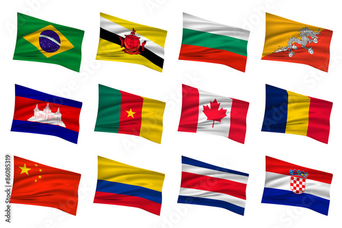 Free Download  国旗　旗　アイコン - GFXLoad