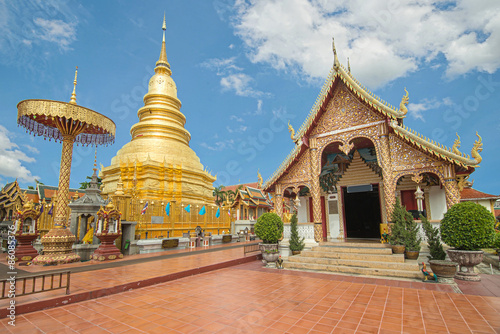 Wat Phra That Hariphunchai in Lampoon, Thailand