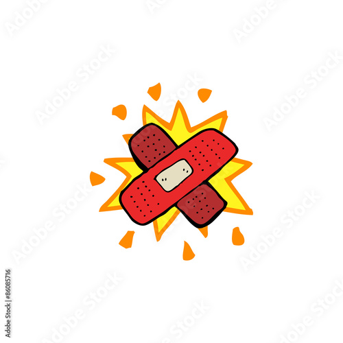 cartoon plaster