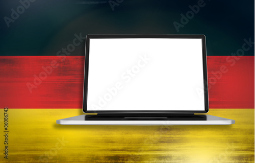 Computer Screen Illustration