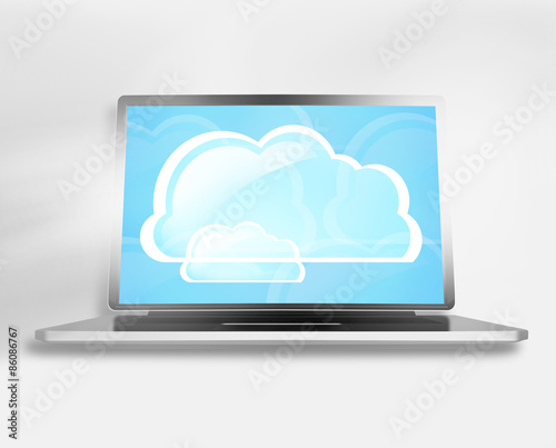 Computer Screen Illustration