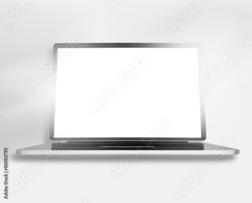 Computer Screen Illustration