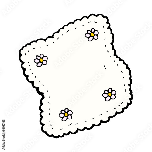 cartoon handkerchief