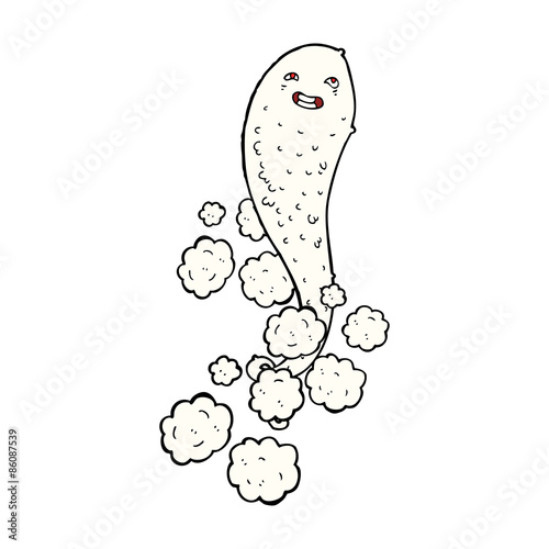 cartoon spooky ghost