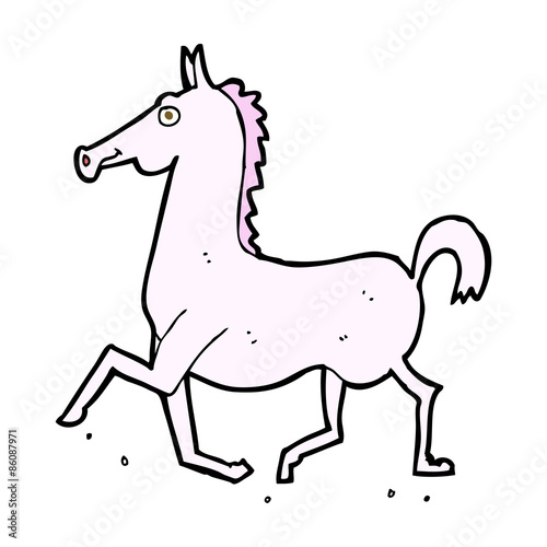 cartoon horse