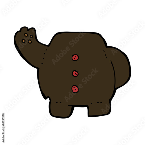 cartoon black bear body (mix and match cartoons or add own photo