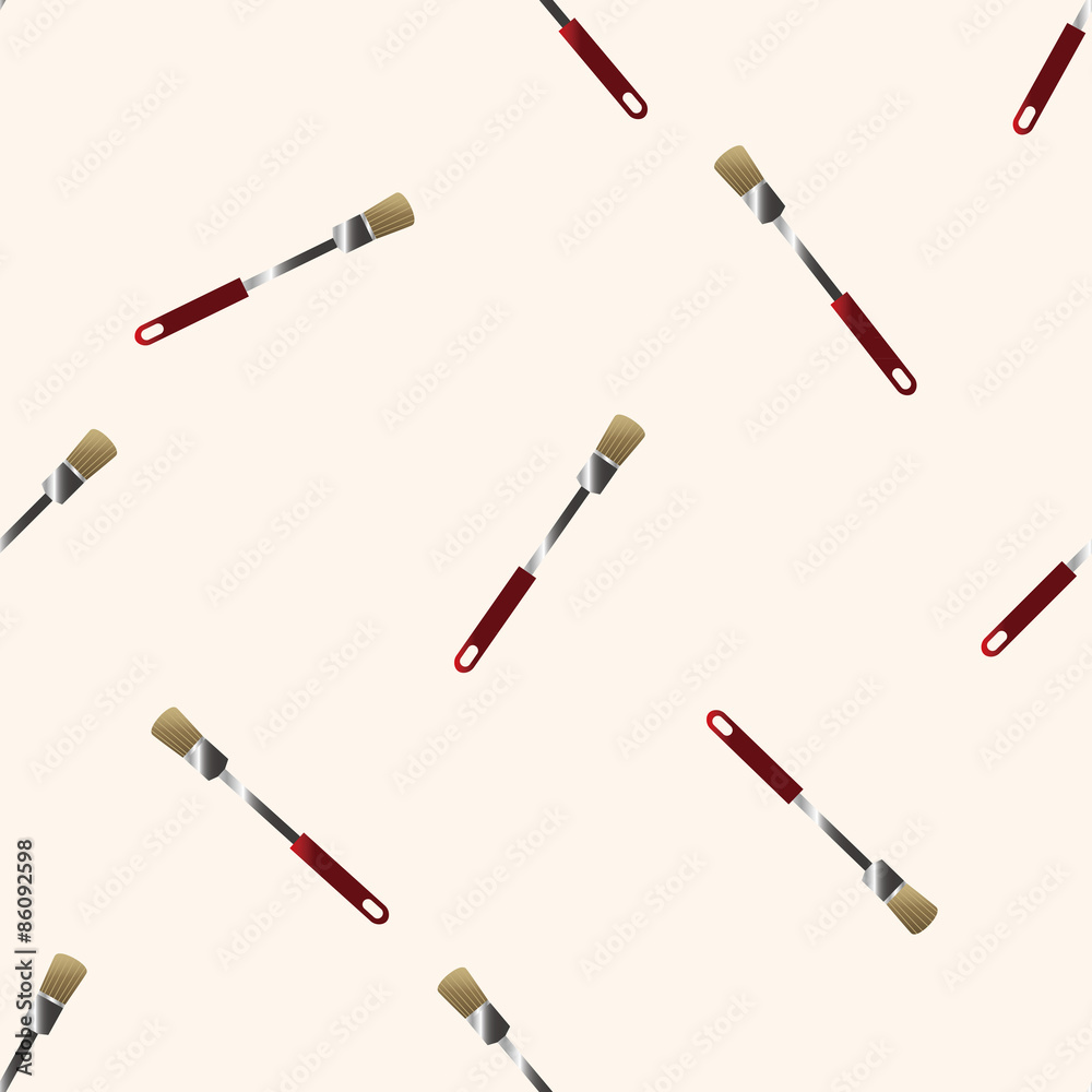 barbecue equipment clip and fork , cartoon sticker icon barbecue equipment clip and fork , cartoon sticker icon