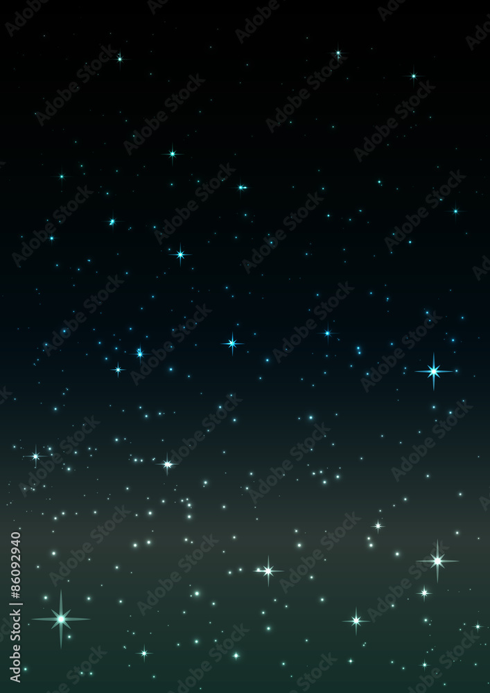 Abstract background.Night sky with stars. Vector illustration Abstract background.Night sky with stars. Vector illustration