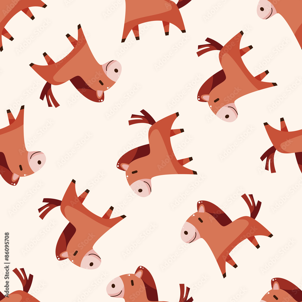 animal horse cartoon , cartoon sticker icon animal horse cartoon , cartoon sticker icon