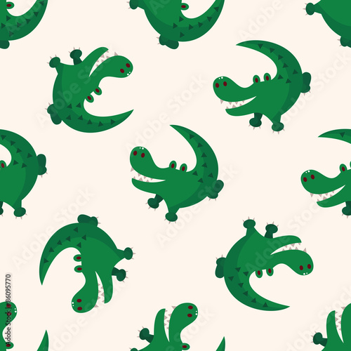 animal crocodile cartoon   cartoon sticker icon