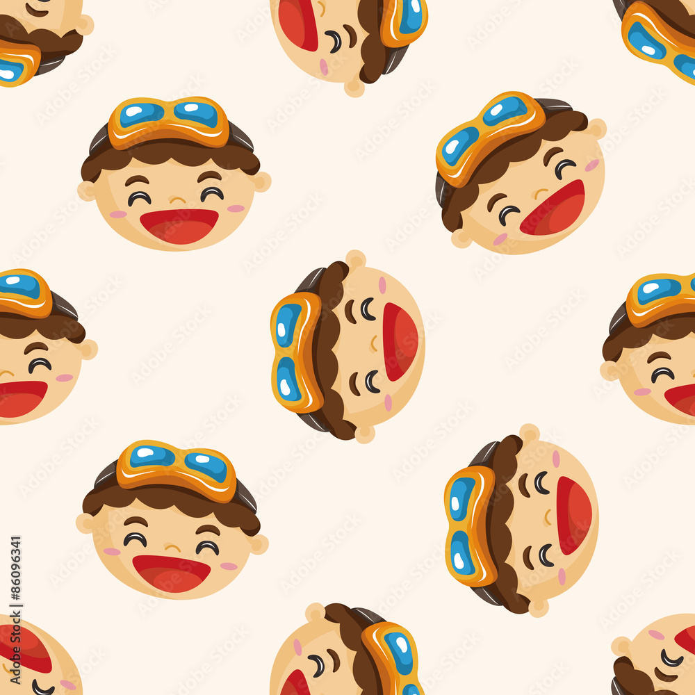Fototapeta premium person character , cartoon sticker icon