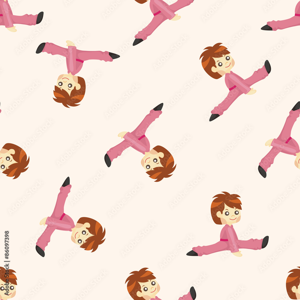 Kung fu ,seamless pattern Kung fu ,seamless pattern