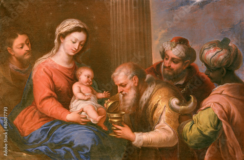 Photos Granada - Adoration of Magi painting in Monasterio de la Cartuja