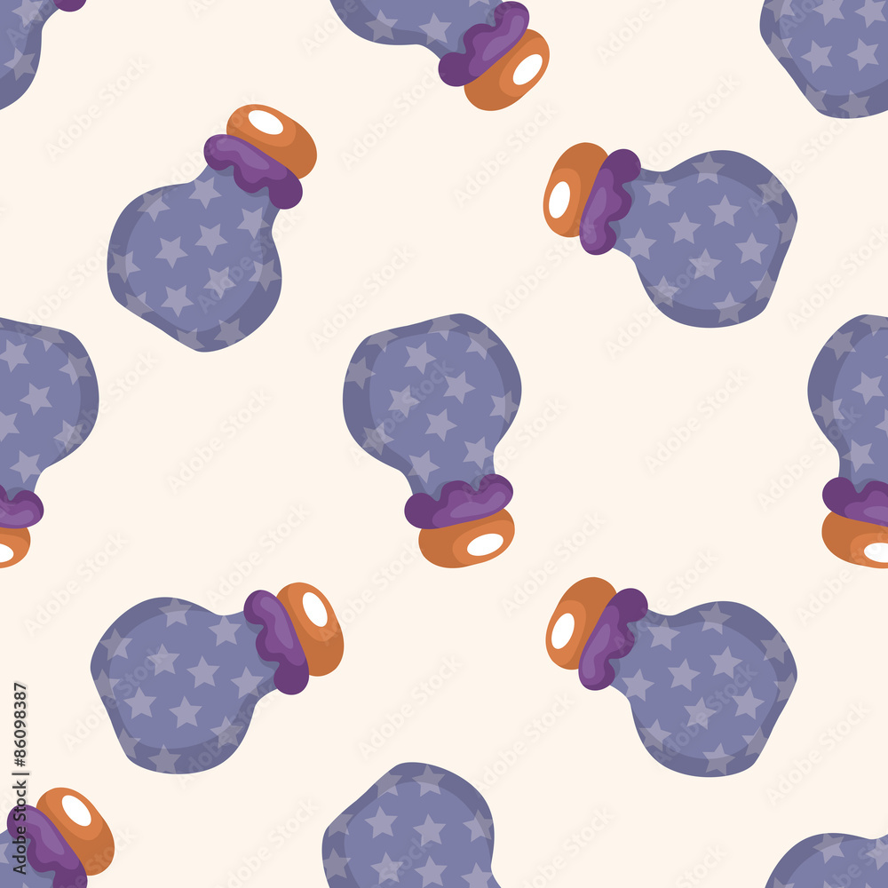 Fototapeta premium style bottle ,seamless pattern