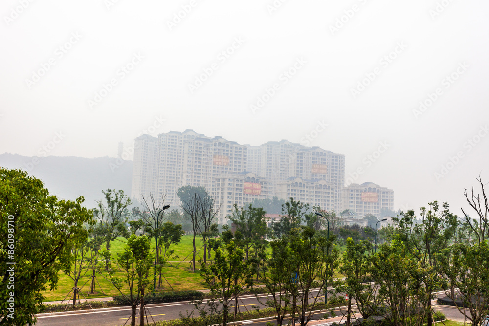 Obraz premium Park in Jiangyin