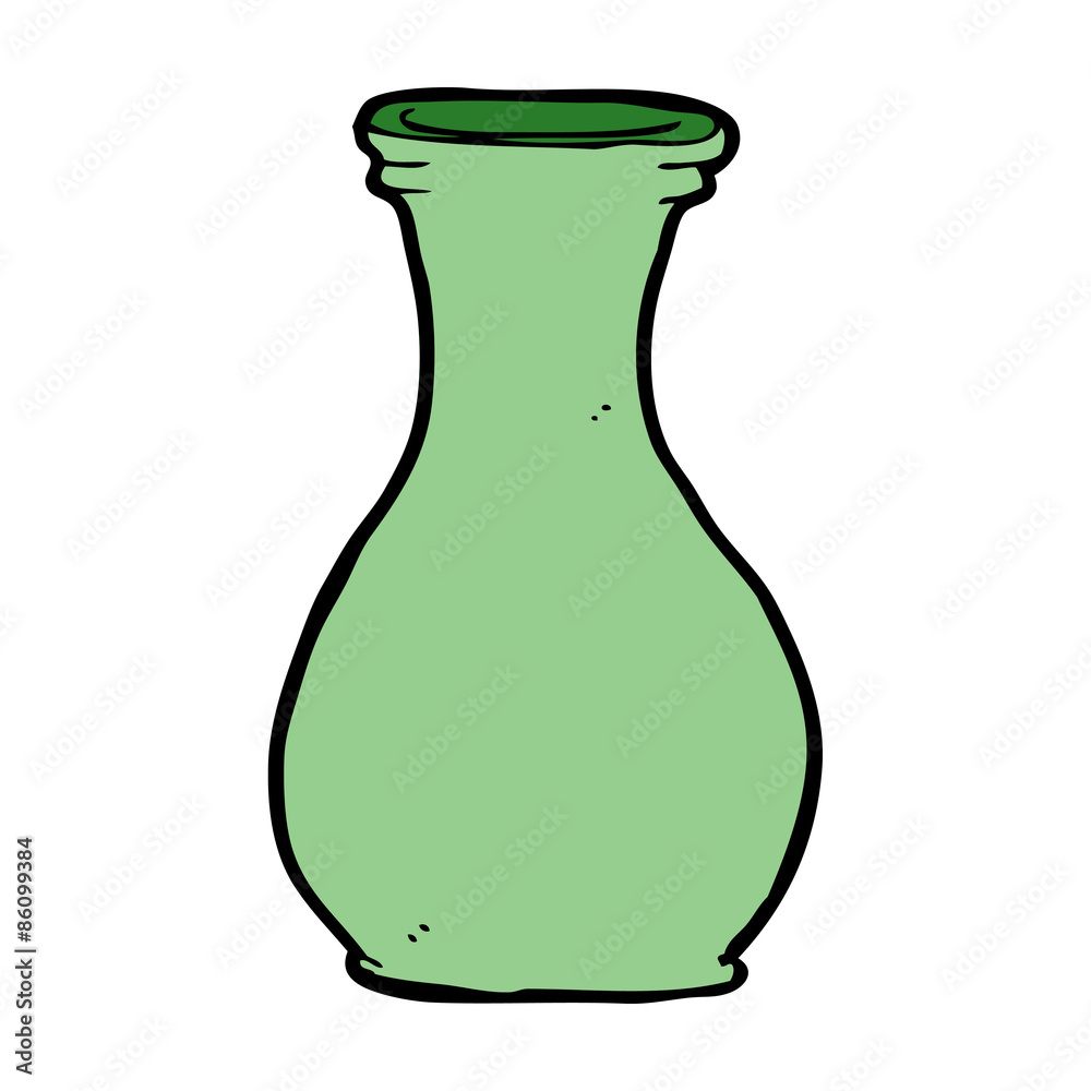 cartoon vase cartoon vase