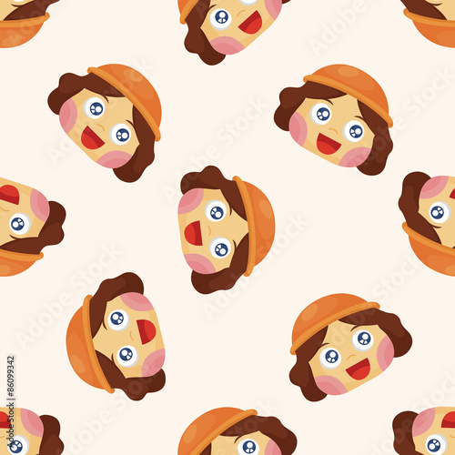 person character ,seamless pattern