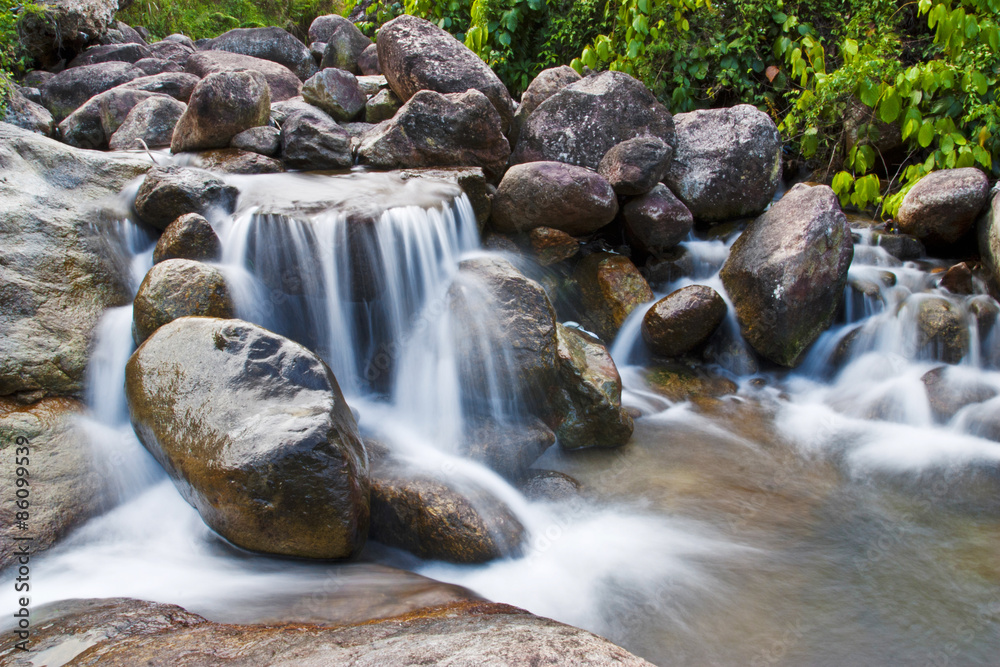 Fototapeta premium Waterfall, Beautiful nature