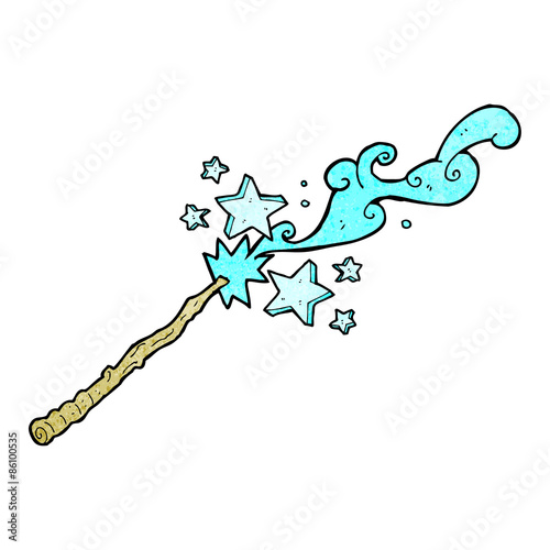 magic wand casting spell