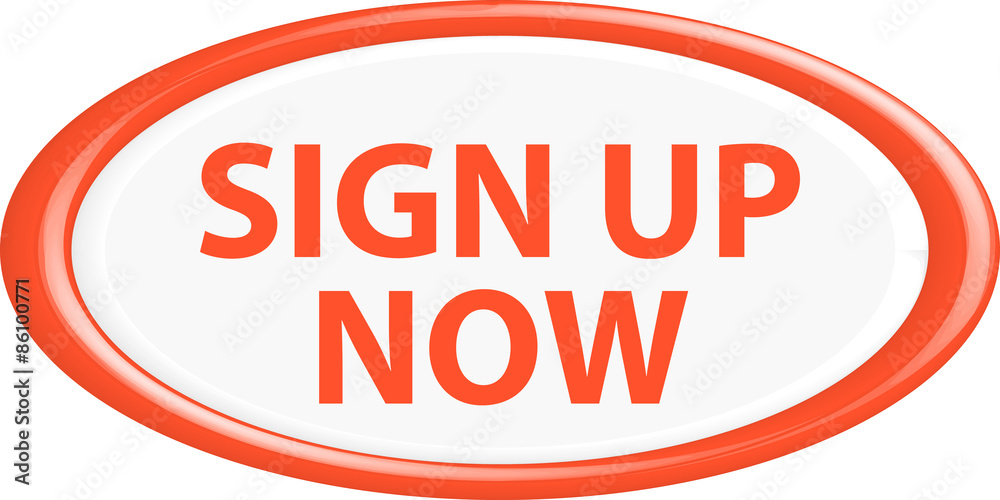 Button sign up now Button sign up now