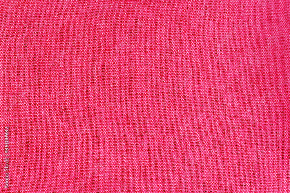 Red linen texture for the background Red linen texture for the background