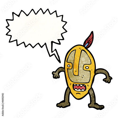 tribal shaman cartoon