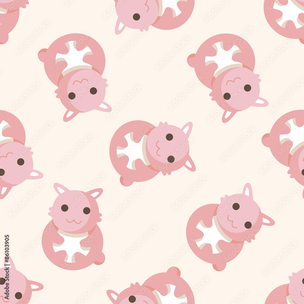 animal rabbit cartoon ,seamless pattern animal rabbit cartoon ,seamless pattern
